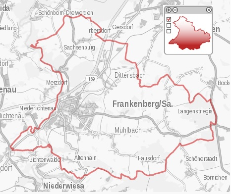 Geoportal der Stadt Frankenberg/Sachsen