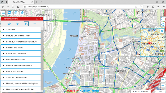 Abb. Düsseldorf Maps