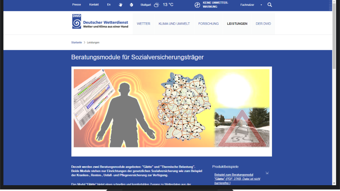 Bildnachweis: Deutscher Wetterdienst