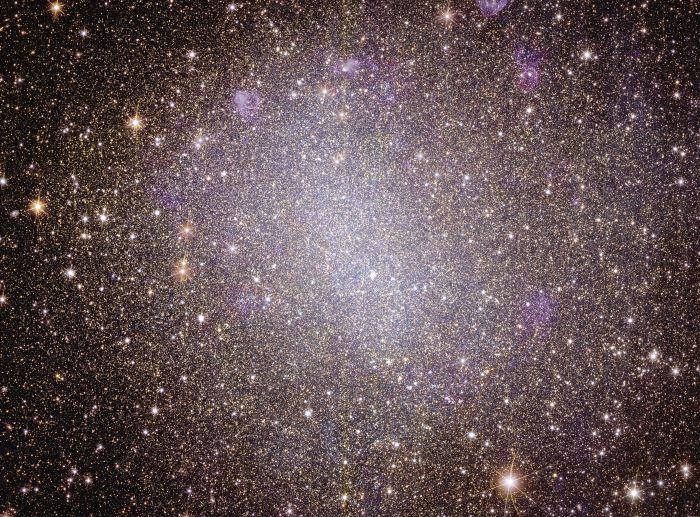 Die Galaxie NGC 6822. Credit: ESA / Euclid / Euclid Consortium / NASA, image processing by J.-C. Cuillandre, G. Anselmi; CC BY-SA 3.0 IGO