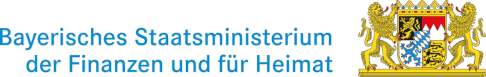 Logo des Bayerischen Staatsministeriums der Finanzen und für Heimat