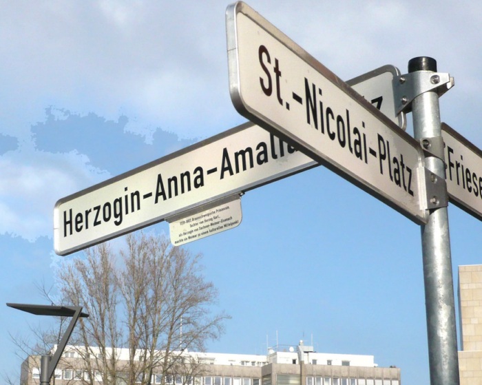 Straßenschilder© Stadt Braunschweig / Fritzewski