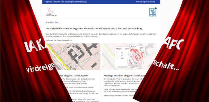 Brandenburg startet DAKAPO. © LGB Brandenburg startet DAKAPO. © LGB
