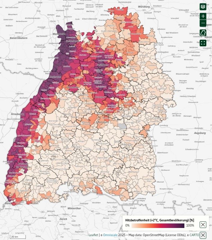 Bildquelle: LUBW+Omniscale (OpenStreetMap),2025