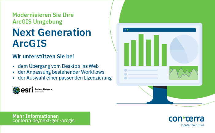 Modernisieren Sie jetzt Ihre ArcGIS Umgebung